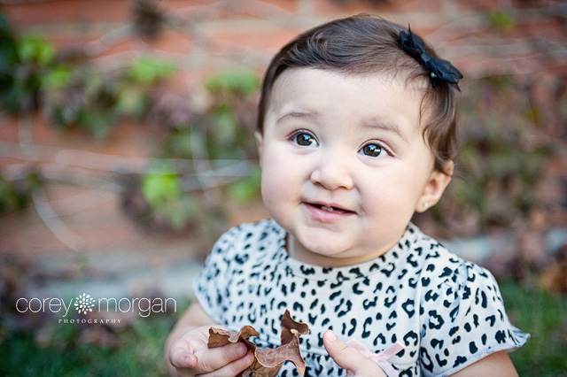 Baby girl at 9 months Children and  Infant Photographer